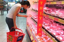 Thịt lợn hiện đang được bán ra ở mức cao kỷ lục từ trước tới nay.