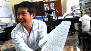 Ông Trần Ký - đại diện nhóm trực tiếp làm báo cáo đánh giá tác động môi trường hai dự án thủy điện Đồng Nai 6 và Đồng Nai 6A.