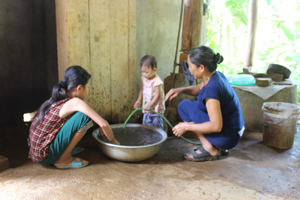 Công trình cung cấp nước sạch được đầu tư sửa chữa, nâng cấp đáp ứng nhu cầu sử dụng nước sạch cho 87,87% hộ dân xã Chiềng Châu (Mai Châu).

