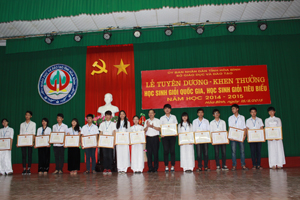 2 năm 2014-2015, trường THPT chuyên Hoàng Văn Thụ đã có 80/81 giải học sinh giỏi quốc gia; khẳng định thuộc tốp các trường có thành tích xuất sắc của toàn quốc.

