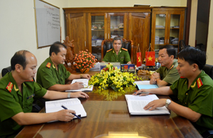 Công an huyện Lương Sơn luôn chủ động, thống nhất cao trong việc đề ra các biện pháp đảm bảo ANTT trên địa bàn.