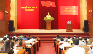Đồng chí Trần Đăng Ninh – Phó Bí thư TT Tỉnh ủy, Chủ tịch HĐND tỉnh phát biểu kết luận hội nghị.

 

