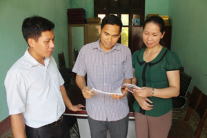 Đội ngũ cán bộ UBKT Huyện ủy Lương Sơn  thường xuyên trao đổi nâng cao trình độ nghiệp vụ,  đáp ứng yêu cầu, nhiệm vụ được giao.