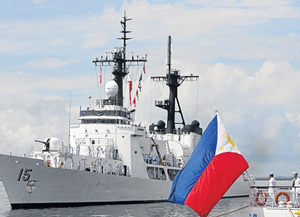 Tàu Gregorio del Pilar đã về đến vịnh Manila, Philippines ngày 23-8.