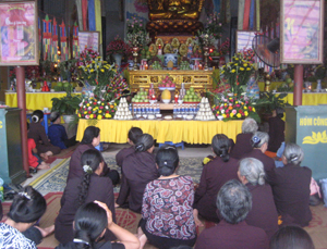 Việc Hòa Bình Phật Quang tự tổ chức lễ Vu Lan đã đáp ứng nhu cầu sinh hoạt văn hóa tâm linh của phật tử trong và ngoài tỉnh.