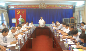 Đồng chí Hoàng Thanh Mịch, Trưởng Ban Tuyên giáo Tỉnh ủy, Trưởng Ban VH - XH&DT (HĐND tỉnh) chủ trì cuộc giám sát.

 

