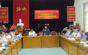 Đồng chí Nguyễn Thúy Anh, Phó Chủ nhiệm Ủy ban về các vấn đề xã hội của Quốc hội phát biểu kết luận buổi giám sát.