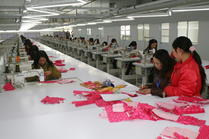 Công ty May xuất khẩu GGS tại KCN Lương Sơn đã chính thức xuất lô hàng đầu tiên với 26.000 sản phẩm.