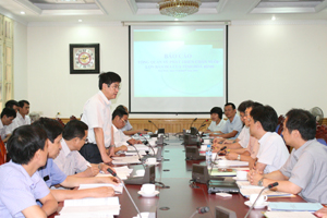Đồng chí Nguyễn Văn Dũng, Phó Chủ tịch UBND tỉnh cùng đại diện một số sở, ngành liên quan tiếp và làm việc với Đoàn công tác của Viện Chăn nuôi và các chuyên gia Nhật Bản.
