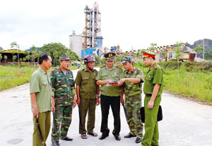 Các đơn vị trong cụm an toàn về ANTT khu vực giáp ranh Yên Thủy - Lạc Thủy - Nho Quan thường xuyên trao đổi và kịp thời giải quyết các vụ việc liên quan đến ANTT trên địa bàn.