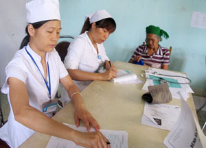 Bệnh viện Đa khoa huyện Đà Bắc nỗ lực nâng cao chất lượng phục vụ người bệnh.

