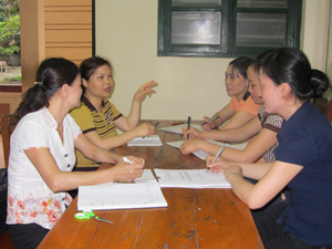 Huyện Lương Sơn có tỷ lệ nữ là lãnh đạo quản lý ngành giáo dục chiếm 70%.
