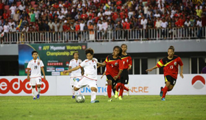 Yee Yee Oo - chân sút nguy hiểm của đội tuyển nữ Myanmar