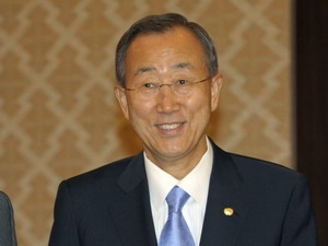 Tổng Thư ký Liên hợp quốc Ban Ki-moon.