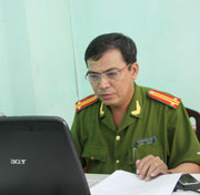 Điều tra viên Nguyễn Thanh Tùng.