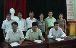 Các ngành ký kết liên tịch Giải việt dã truyền thống cúp Báo Hòa Bình lần thứ 19 - năm 2010