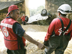 Oaxaca hứng chịu nhiều đợt lũ lụt trong mấy ngày qua.
