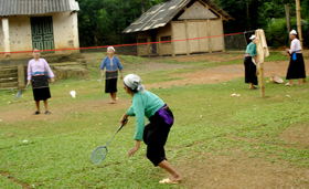 Người dân Lạc Sơn đẩy mạnh các phong trào hoạt động thể thao