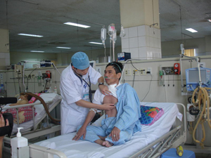 Bệnh viện đa khoa tỉnh được đầu tư nhiều trang thiết bị hiện đại góp phần nâng cao chất lượng KCB.