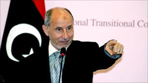 Chủ tịch Hội đồng dân tộc chuyển tiếp Libya (NTC) Abdul Jalil.