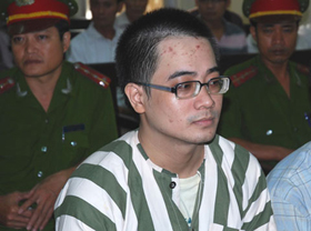 Tử tù Nguyễn Đức Nghĩa bị kết tội giết người, cướp tài sản.
