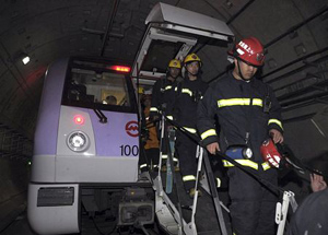 Vụ tai nạn tàu điện ngầm làm hơn 270 người bị thương.