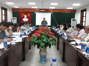 Sáng 7/9, Sở KH&ĐT và đại diện các cơ quan chuyên ngành làm việc với lãnh đạo huyện Đà Bắc.

