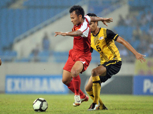 ĐTVN thắng thuyết phục Malaysia trên sân khách.