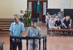 2 bị cáo Lê Anh Tuấn và Phạm Tiến Thắng phải chịu tổng mức hình phạt là 37 năm tù giam cho tội mua bán trái phép chất ma túy.