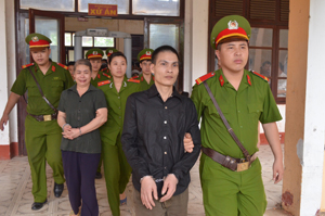 Buôn hơn 7kg Heroin Nguyễn Thị Lợi chịu mức án tử hình, Nguyễn Văn Đức chịu mức án tù 20 năm.