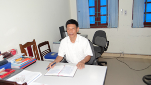 Đồng chí Trần Ngọc Oanh được cấp trên điều động về nhận công tác tại cơ quan UBKT Huyện uỷ Yên Thủy.