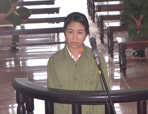 Với hành vi phạm tội của mình, Quách Thị Mai đã phải nhận bản án 48 tháng tù.