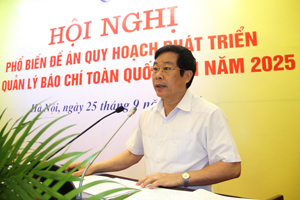 Bộ trưởng Nguyễn Bắc Son phát biểu kết luận Hội nghị.