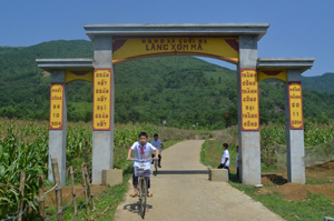 Gắn CVĐ “Toàn dân đoàn kết xây dựng ĐSVH ở KDC” với phong trào xây dựng NTM đã mang lại diện mạo mới cho nông thôn trên địa bàn huyện Kim Bôi.