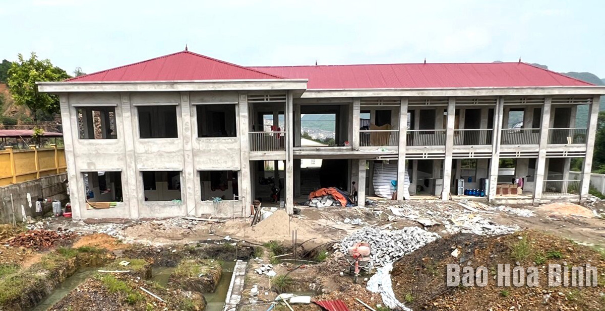 Huyện Lương Sơn: Xây dựng trường đạt chuẩn quốc gia gắn với chương trình  nông thôn mới