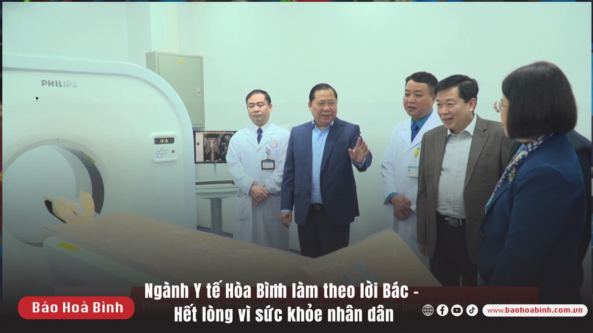 Ngành Y tế Hòa Bình làm theo lời Bác - Hết lòng vì sức khỏe nhân dân