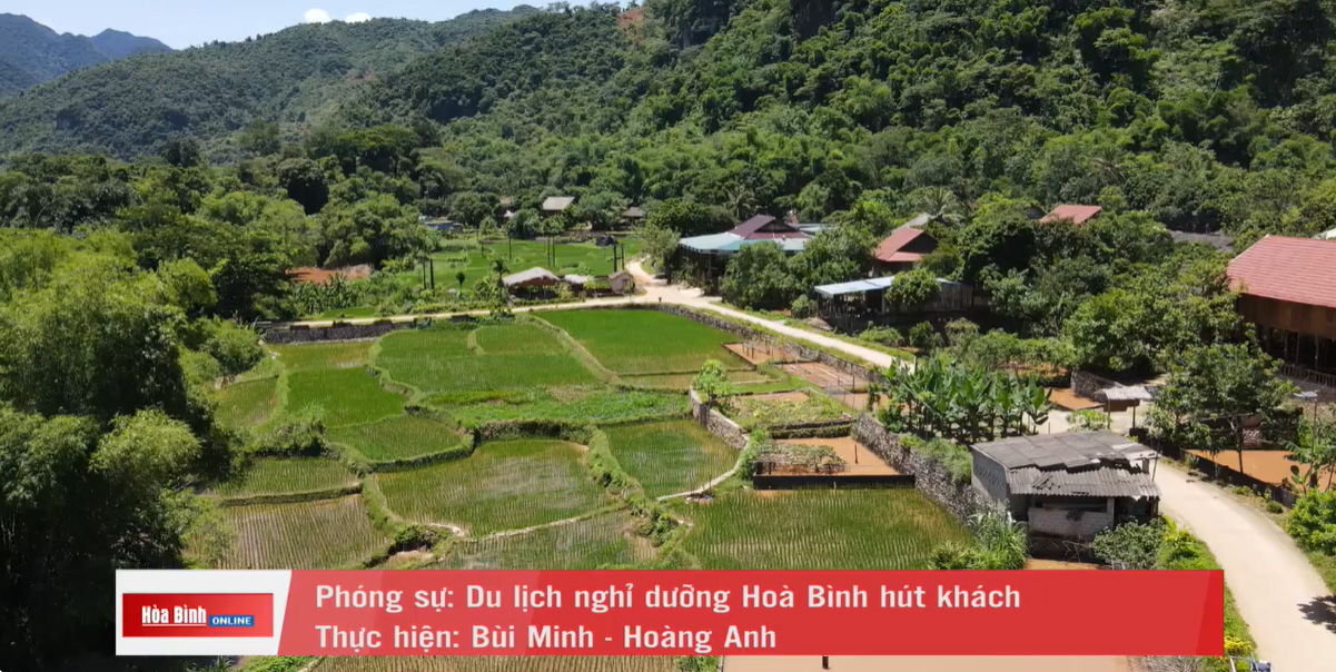 Du lịch nghỉ dưỡng Hoà Bình hút khách