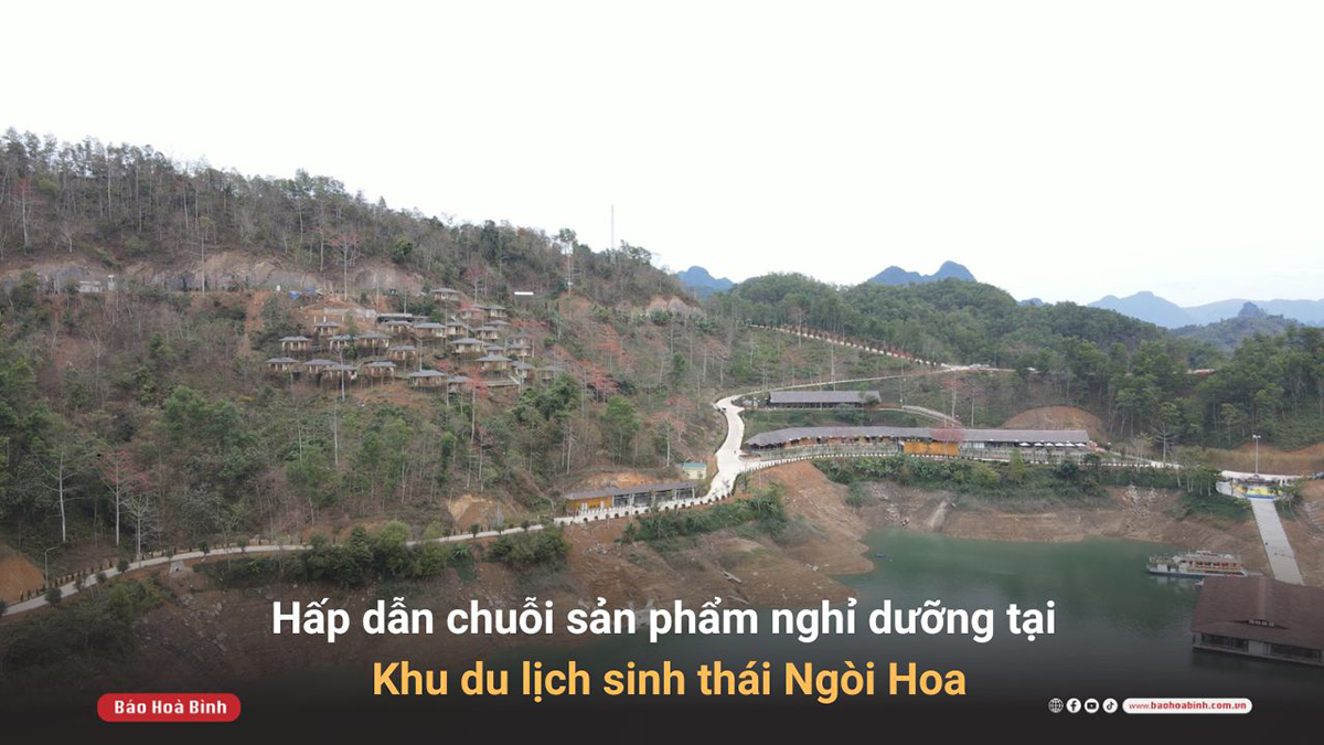 Hấp dẫn chuỗi sản phẩm nghỉ dưỡng tại Khu du lịch sinh thái Ngòi Hoa